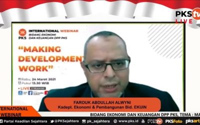 Webinar Internasional “Making Development Work”